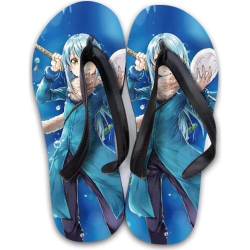 Summer Anime Adult Slippers Cartoon Flip Flops Cosplay Himouto! Umaru-chan Card Captor Beach Non-slip Sandals Unisex Home Shoes