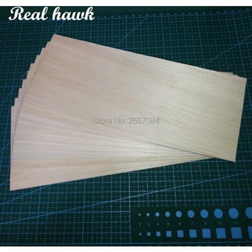 10 Pcs/Lot AAA+ Balsa Wood Sheet 300mm Long 100mm Wide 0.75/1/1.5/2/2.5/3/4/5/6/7/8/9/10mm Thick For Airplane/Boat Model DIY