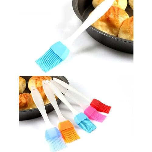 Best Kitchen Gadget Silicone Brush Baking Bakeware Bread Cook Brushes Pastry Oil Non-stick BBQ Basting Brushes Tool