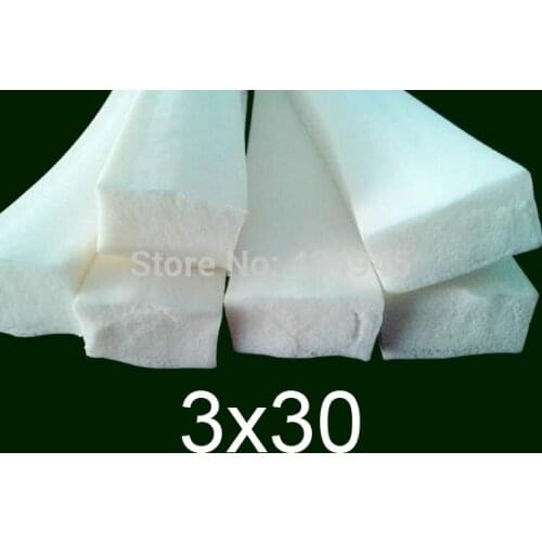 New 3x30 Silicone foam strip Sealing bar high Temperature Silicone sponge,Square bars