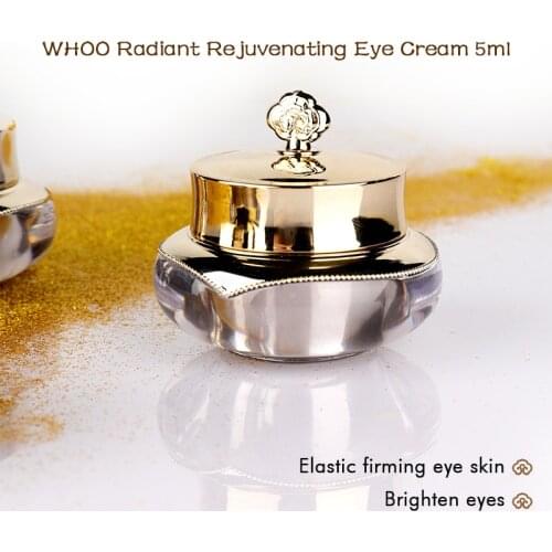 Korea top brand Radiant Rejuvenating anti aging anti wrinkle under Eye Cream 5ml, under eye dark circle remover cream eyes