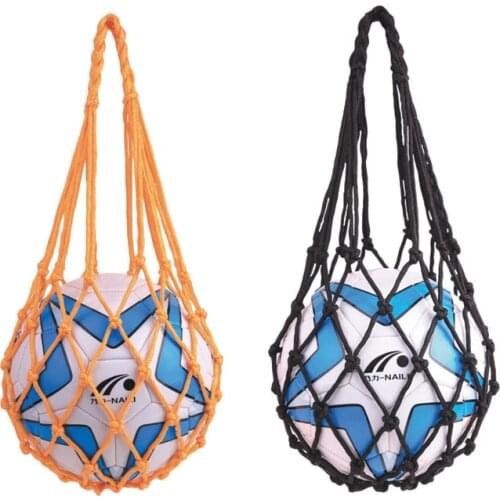 Durable Nylon Net Basketball Carry Bag Portable Mesh Reticule Storage Bag For Volleyball Basketball Football Soccer High Quality