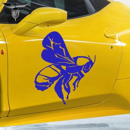 EmpireYing 2 Sizes 8 Colors Insect Honey Bees Flying Pattern Car Sticker Truck Construction Vehicle SUV Girls Vinyl Decal Gifts