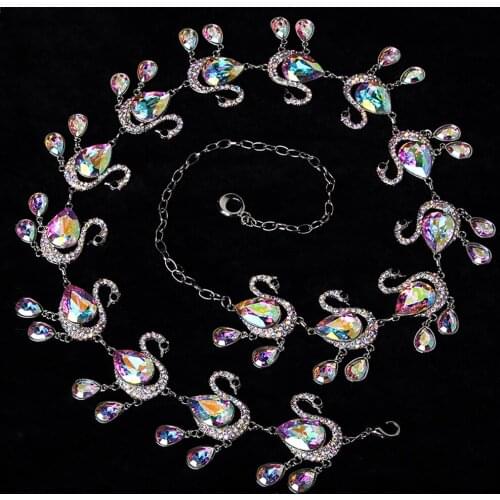 New Arrival Belly Dance Waist Chain For Ladies White Color Pearl Chain Women Cheap Female Chain Adult Girl Dance Decoration Y073