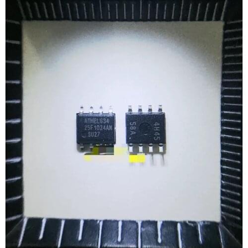 10pcs/ AT25f1024 AT25f1024-10SU-2.7 25F1024 SOP8