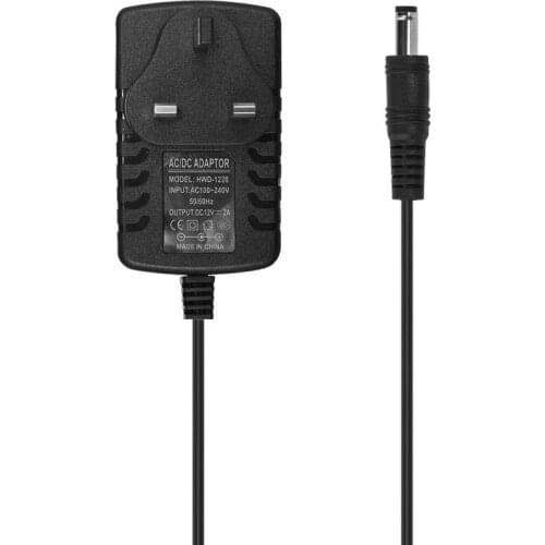 100pcs DC12V 2A Wall Power Adapter Supply UK Plug For For 5050 5730 5630 3528 LED Rigid Strip Lighting Modules