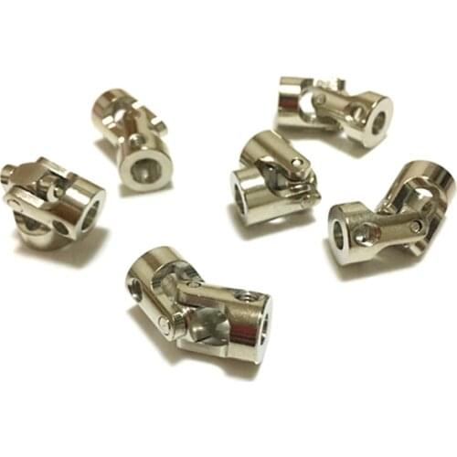 2PCS Micro 2mm/2.3mm/3mm/3.17mm/4mm/5mm Brass Universal Joint for RC Car Boat Model