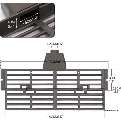 4PCS Beekeeping Fence Tool Double-layer Anti Escape Bees Barrier Plastic Spacer Frame Hive Nest Door Vented Agriculture Tools