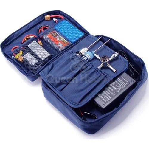 B6 B6AC Charger Battery Screwdriver Tools Storage Bag For Rc Models Parts