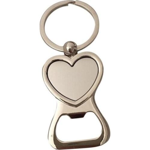 FREE shipping by FEDEX 100pcs/lot New Heart Shaped Bottle Opener Keychains Zinc Alloy Keyrings for Wedding Gifts Custom LOGO