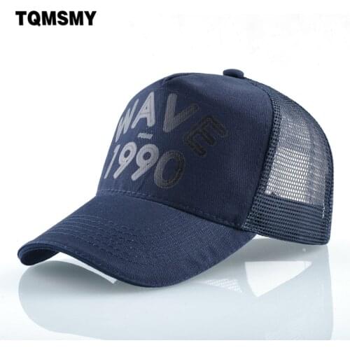 Solid color baseball caps for men Breathable Mesh Hip Hop cap women Snapback caps Sun visor hats for Woman truck bone casquett