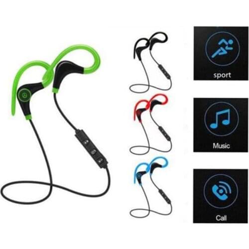 Bluetooth 4.1 Sports Headset Running Wireless Ear Hook Super Bass Stereo Headset Sport Earphone Headphone