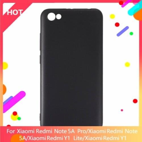 Redmi Note 5A Pro Case Matte Soft Silicone TPU Back Cover For Xiaomi Redmi Note 5A Redmi Y1 Lite Redmi Y1 Phone Case