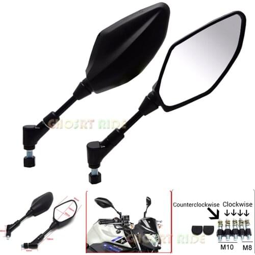 E9 Certification For YAMAHA MT01 MT03 MT-07 MT-09/Tracer 900 700 Tenere FJ09 MT10 Motorcycle Accessories Side Rearview Mirrors