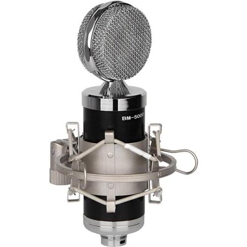BM-5000 Microphone, Network Mobile Phone National K Song Anchor Live Shouting Microphone Recording Condenser Microphone