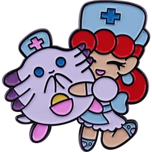 Game spirit pin These two are always ready to heal your injured buddies back to prime health