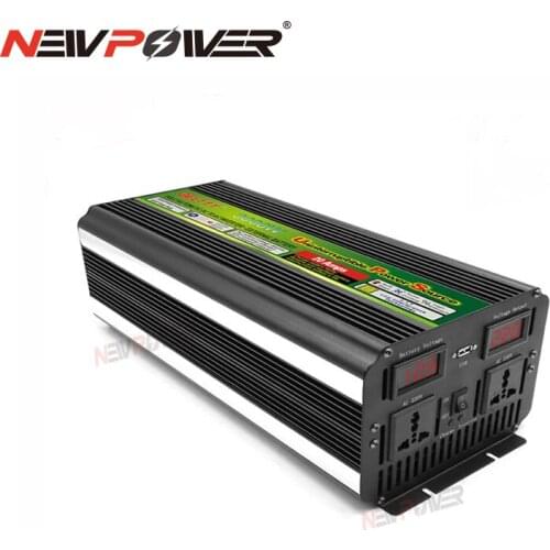 China Modified sine wave inverter 3000W 6000W(peak)12v 24v to 220v 110v Inverter+Charger &UPS Quiet and Fast Charge power supply