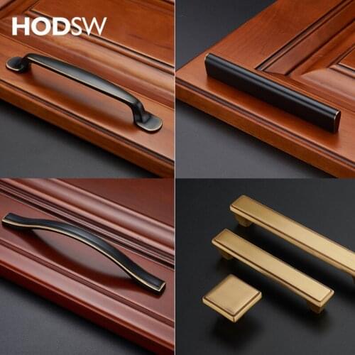 New Modern Brass Furniture Handles Light Luxury Handles Furniture Cabinet Knobs and Handles for Home Door Handle Drawer Handle