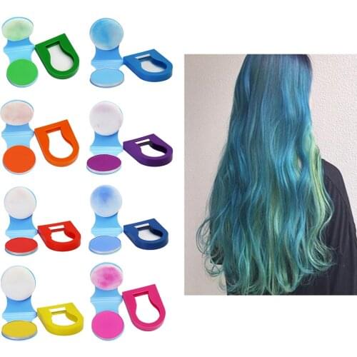 Temporary Hair Chalk Hair Color Hair Dye Powder Disposable for Kids Adults