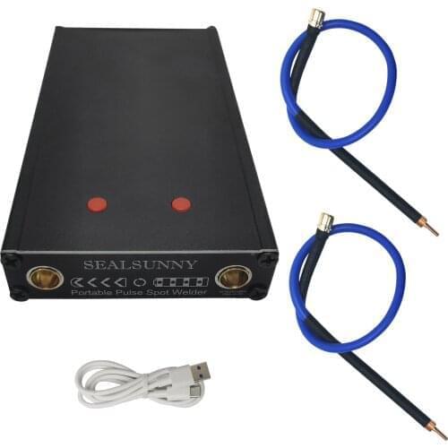 Portable Pulse Spot Welder with Mobile Welding Pen 5300mAh Rechargeable Mini Spot Welding Machine Lithium Battery Welder for DIY