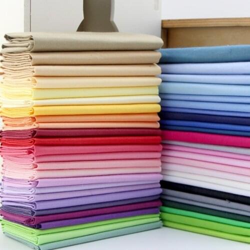 32 Solid Color Series,Printed Twill Cotton Fabric,Patchwork Cloth,DIY Sewing & Quilting Material Childs Material Baby & For