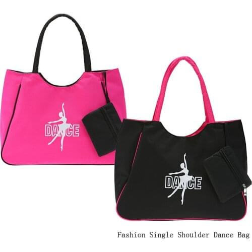 Dance package adult children diagonal cross-large shoulder yoga bag female canvas backpack sports bag