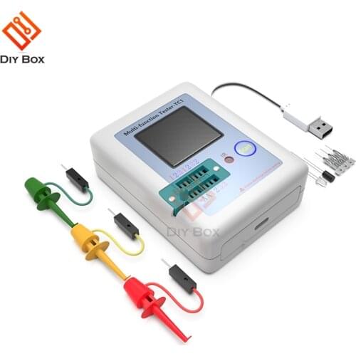 Transistor Tester Test TFT TC-1 Diode Triode Capacitance Meter LCR Meter NPN PNP MOSFET IR Multifunction Tester Multimeter