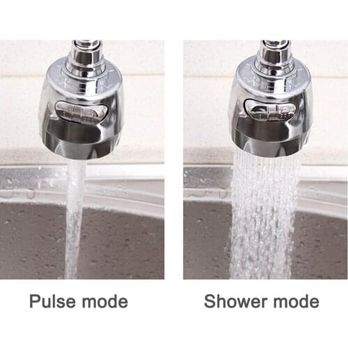 Premium Quality 1pc Household Bathroom Products Water Faucet Filter Extender Rotating Anti-splash Water Tap Booster Shower TSL1