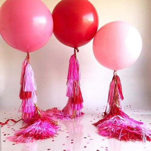 10pcs/Lot DIY Tissue Paper Tassel Foil Bunting Garland Flags For Wedding Birthday Party Decorations Baby Shower Favors Supplies