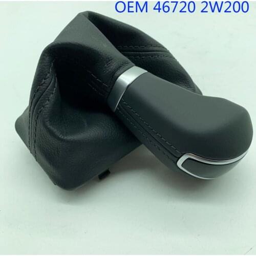 46720 2W200 Auto Leather Gear Shift Lever Knob for hyundai Santa fe DM 2013-2018 467202W200