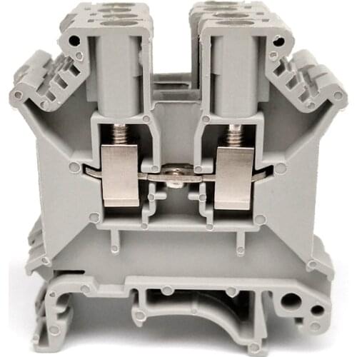 50Pcs/Lot DIN Rail Terminal Block UK-3N