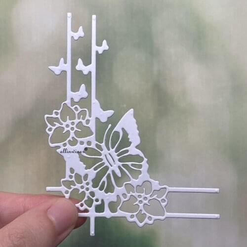 Butterfly flower vine Metal Cutting Dies for DIY Scrapbooking Album Paper Cards Decorative Crafts Embossing Die Cuts