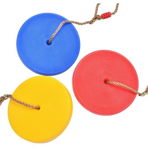 Threaded Disc Hanging Disc Children Plastic Outdoor Swing Educational Toy Climbing Rope Indoor Fitness Equipment For Kid