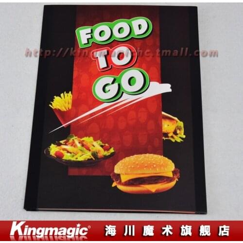 Food To Go Super Hamburg Magic Props Magic Tricks