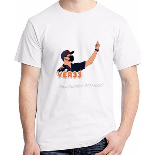 Men T Shirt Formula 1 33 Oversize T Shirt Summer Short Sleeve Tshirt Cotton Tops Tees Streetwear T-Shirt Men clothing
