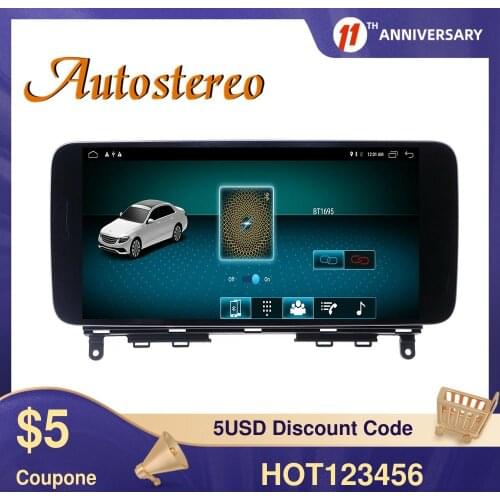For MERCEDES BENZ C W204 C2007-2011 Android 10.0 128GB+6G Headunit Car GPS Navigation Auto Stereo Radio Tape Recorder Head Unit