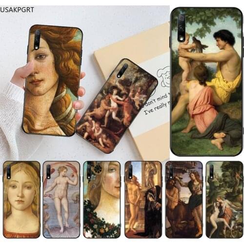 Art Paintings The Birth Of Venus Phone Case for Huawei Honor 30 20 10 9 8 8x 8c v30 Lite view pro