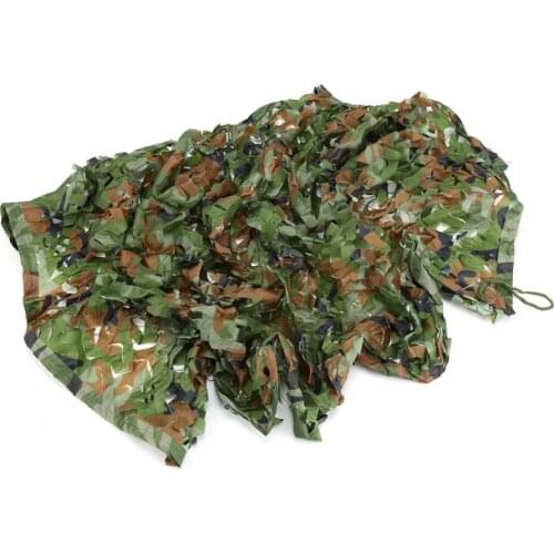 1M*2M Outdoor Woodland Camo Net Camping Jungle Camouflage Netting Military Hunting Hiding Cover Tent Shade Awning Net