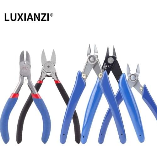 LUXIANZI Electrical Wire Cable Dropship Pliers Multi Functional Tools Cutting Side Snips Flush High Hardness Nipper Hand Tools