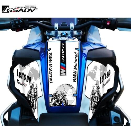 For BMW R1250GS ADV R1200GS ADV Waterfowl Tank Stickers Full Coverage Scratch Resistance Decal Accessories