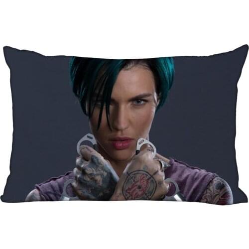Custom Ruby Rose MC Pillowcase Bedroom Home Office Decorative Pillow Cover Rectangle Zipper Pillow Cases 40x60CM,50X75CM