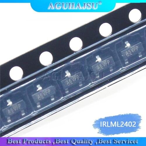 50pcs IRLML2402TRPBF SOT-23 IRLML2402 SOT23 SMD Power MOSFET new and original