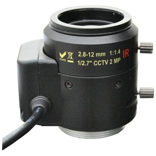 3-8mm lens 1:1.4 IR 1/2.7" CCTV 2MP LENS Mount CS For CCTV Security Camera Free shipping