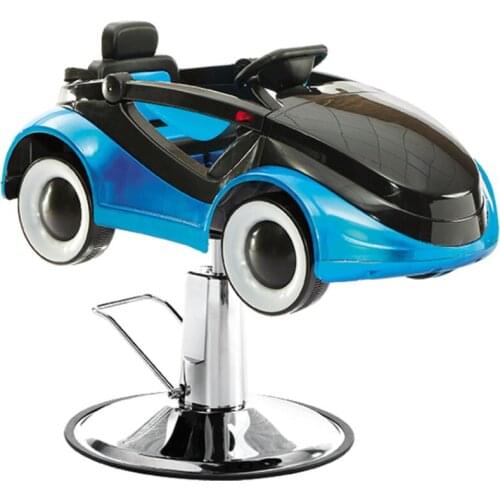 Barbers chair childrens hair cutting chair lifting rotating chair hairdressing chair baby hairdresser stool cartoon car chair