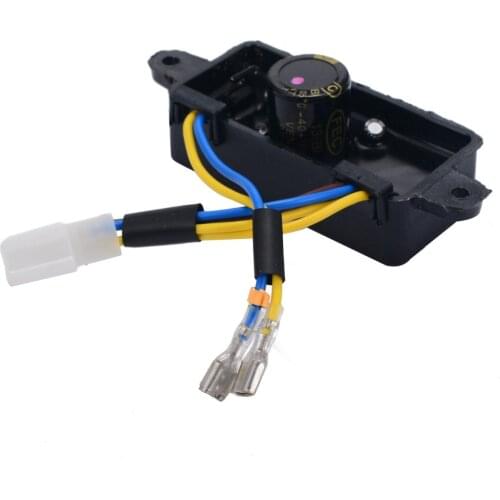 Automatic Electric Voltage Rectifier Regulator For Single Phase 2KW-3KW Chinese Gasoline Generator Spare Parts AVR 110*38*35mm