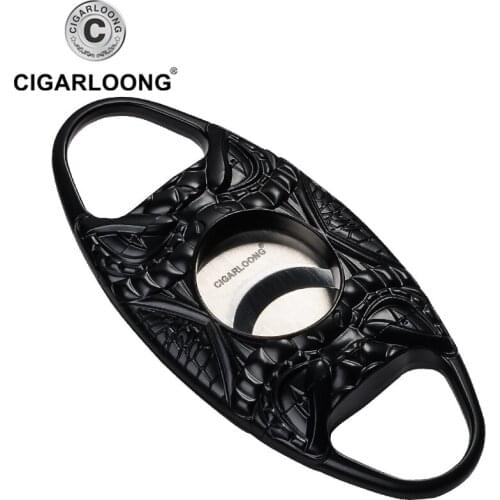 Cigar Cutter Stainless Steel Cigar Scissors Portable Sharp Double-edge Thicken CC-3044