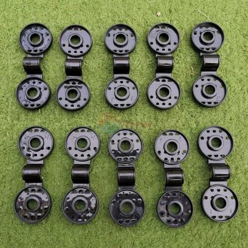 Garden SunShade Sails Fixed Tools Black Plastic Grommet Shading Net Clips Greenhouse Film Clamps Sunscreen Movable Hook 15~5pcs