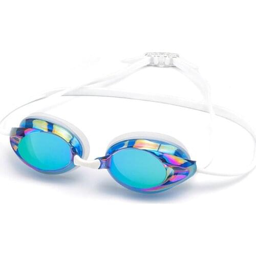 Silicone Swimming Goggles Unisex Anti-ultraviolet Waterproof Anti-fog Environmental Protection Professional HD High Flexibility