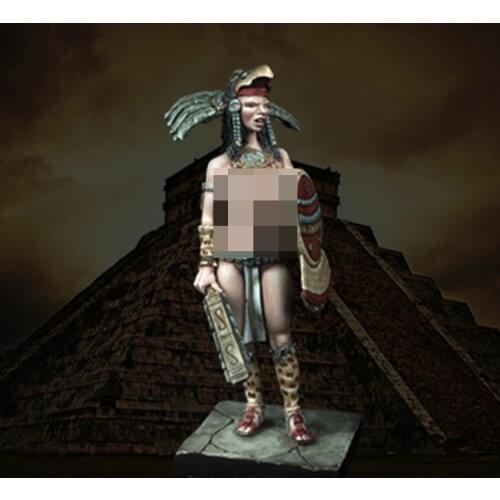 1/24 Aztec Eagle Warrior, Resin Model figure GK, Unassembled and unpainted kit