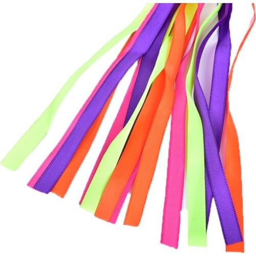 1Pair Colorful Bike Bicycle Cycling Tricycle Handlebar Tassels Kids Girls Boys Handlebar Streamers Tassels